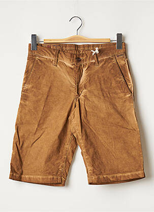 Bermuda poches taille normale marron FRANKLIN MARSHALL homme