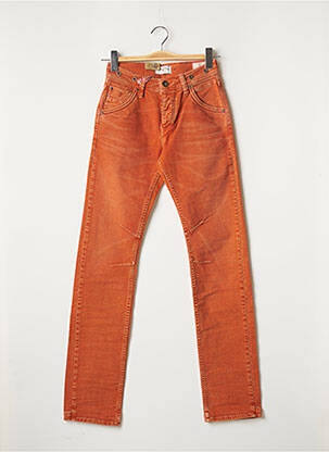 Jeans coupe droite orange LEE COOPER pour femme