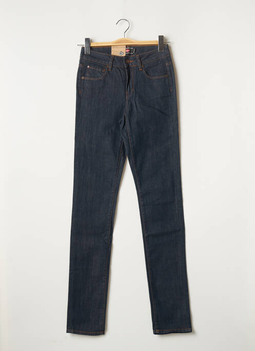 Jeans coupe droite broderie rivets taille normale bleu LEE COOPER femme