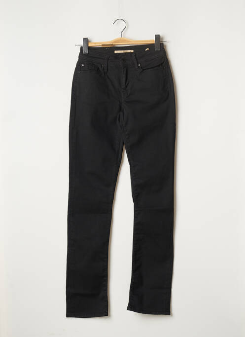 Jeans coupe droite broderie rivets taille normale noir LEE COOPER femme