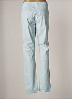 Pantalon chino tissage popeline taille normale bleu GAASTRA femme