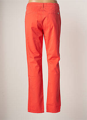 Pantalon chino tissage popeline taille normale orange GAASTRA femme