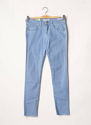 Jeans coupe slim broderie rivets taille normale bleu LEE COOPER femme