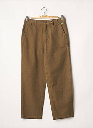 Pantalon droit taille normale taille normale vert TOMMY HILFIGER homme