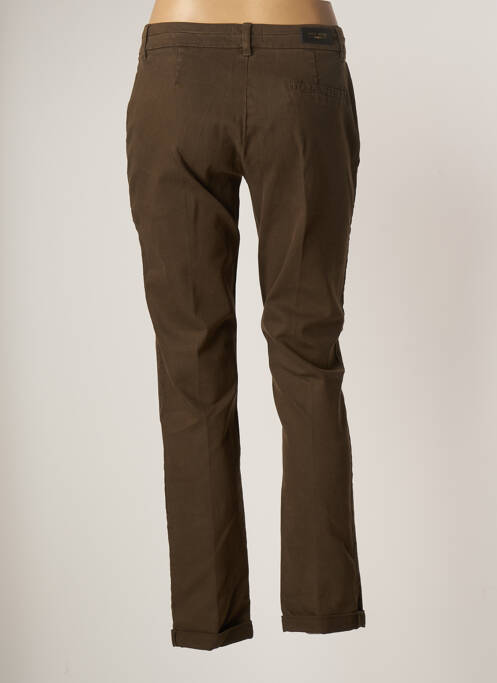 Jeans coupe droite vert ONE STEP pour femme