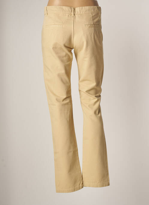 Pantalon chino beige PK214 pour femme