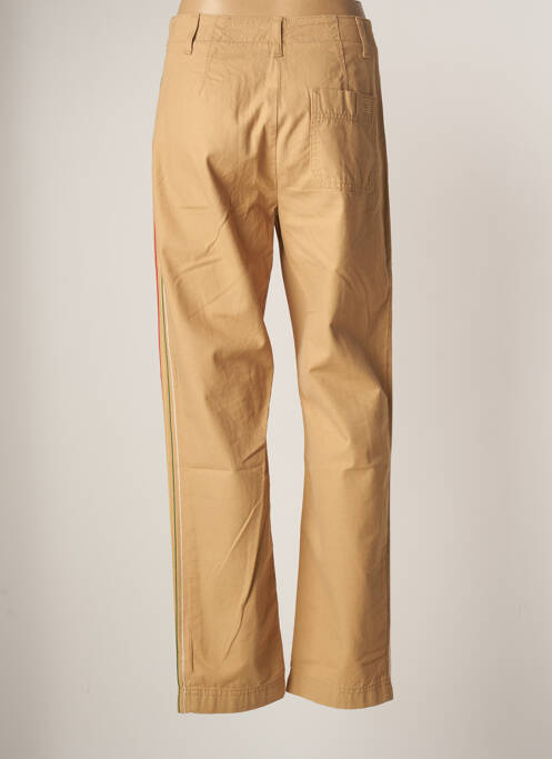Pantalon droit beige TOMMY HILFIGER femme