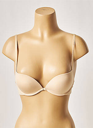 Soutien-gorge haut soutien-gorge push-up haut soutien-gorge push-up beige IMPETUS femme