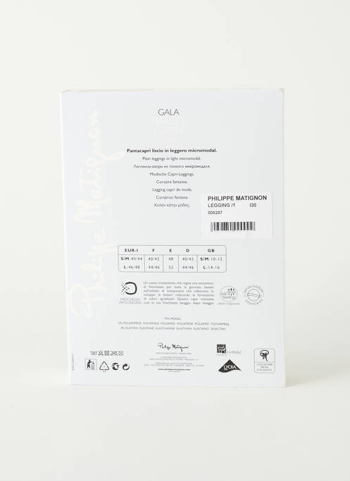 Legging beige PHILIPPE MATIGNON pour femme