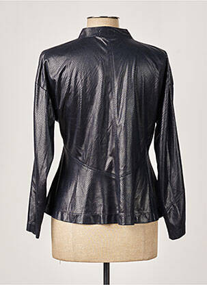 Veste casual col rond noir QUATTRO femme