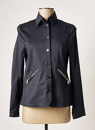 Veste casual poches bleu QUATTRO femme