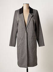 Manteau long gris QUATTRO pour femme seconde vue