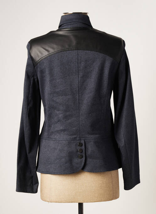 Veste casual poches bleu QUATTRO femme