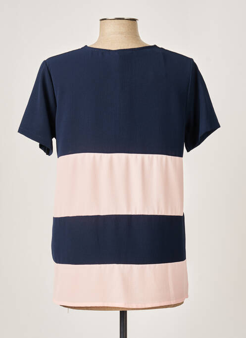 Blouse rose QUATTRO pour femme