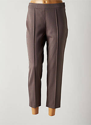 Pantalon 7/8 gris QUATTRO pour femme