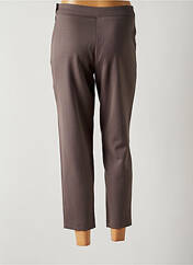 Pantalon 7/8 gris QUATTRO pour femme seconde vue