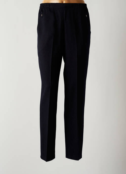 Pantalon droit bleu QUATTRO pour femme