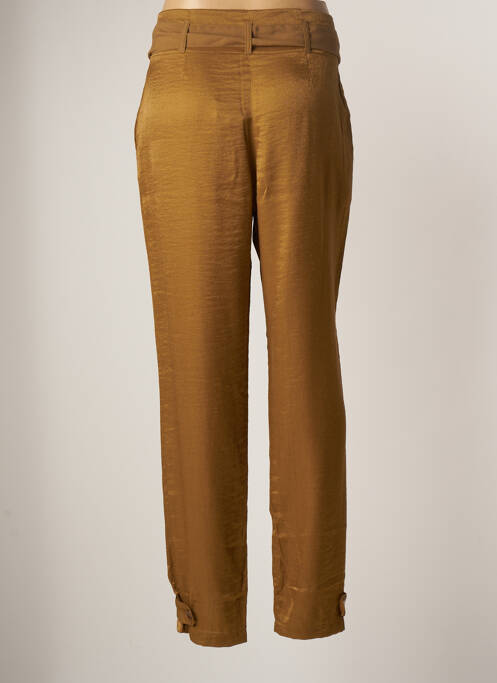 Pantalon droit marron LE PETIT BAIGNEUR pour femme