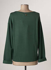 Sweat-shirt vert LE PETIT BAIGNEUR pour femme seconde vue