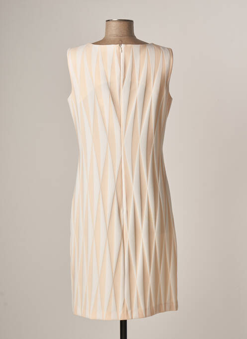 Robe mi-longue beige FRANCE RIVOIRE pour femme