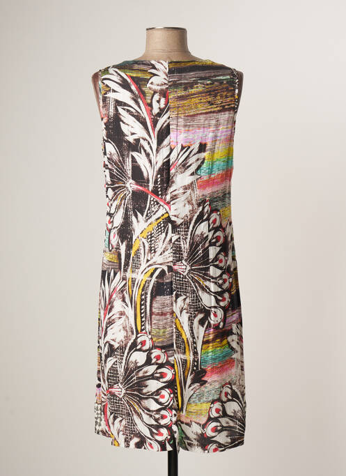 Robe mi-longue blanc FRANCE RIVOIRE pour femme