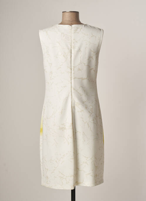 Robe mi-longue blanc MERI & ESCA pour femme
