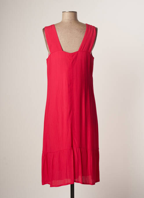 Robe mi-longue rose MERI & ESCA pour femme