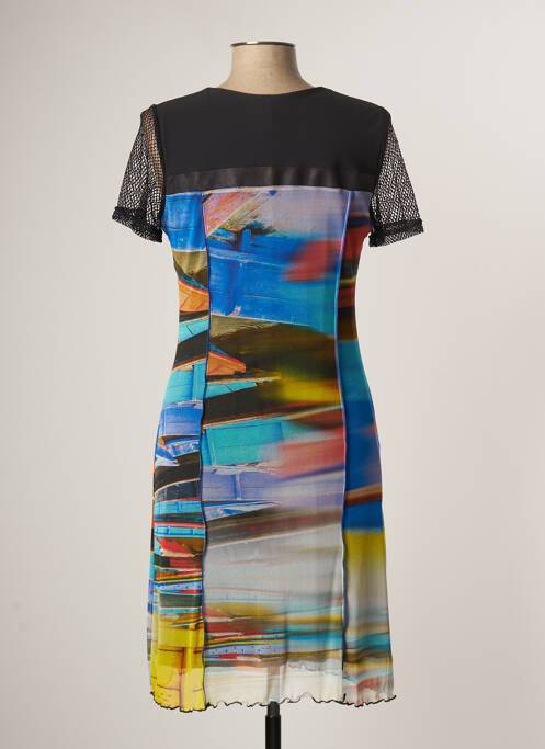 Robe mi-longue noir GUY DUBOUIS pour femme