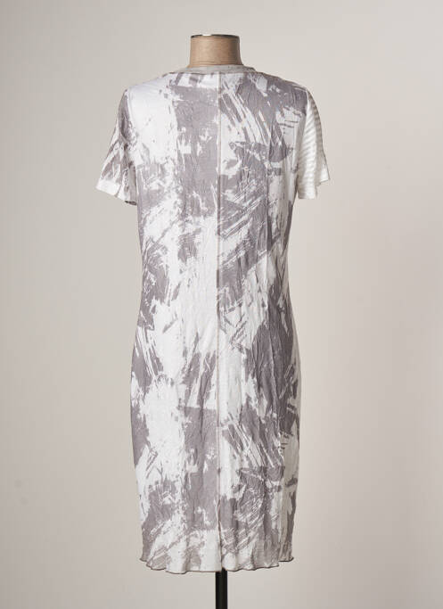 Robe mi-longue gris MERI & ESCA pour femme