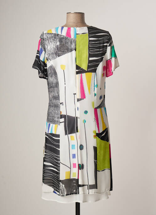 Robe mi-longue noir GUY DUBOUIS pour femme