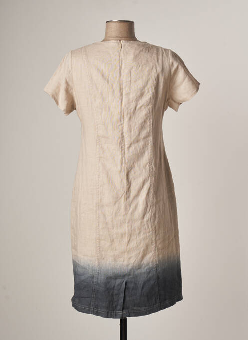 Robe mi-longue beige MERI & ESCA pour femme