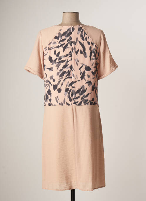 Robe mi-longue orange MERI & ESCA pour femme