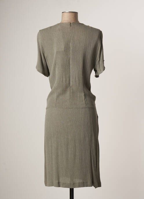 Robe mi-longue vert MERI & ESCA femme