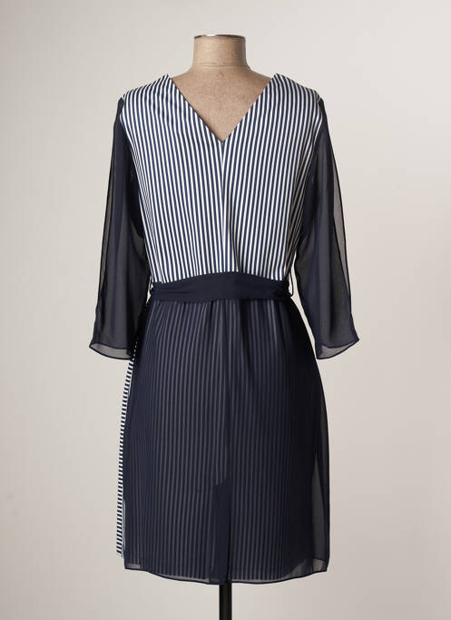 Robe mi-longue bleu MERI & ESCA pour femme