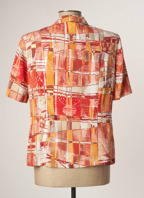 Chemisier orange FRANCE RIVOIRE pour femme