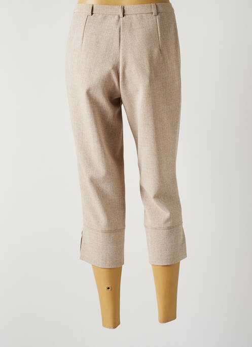 Pantacourt beige FRANCE RIVOIRE pour femme