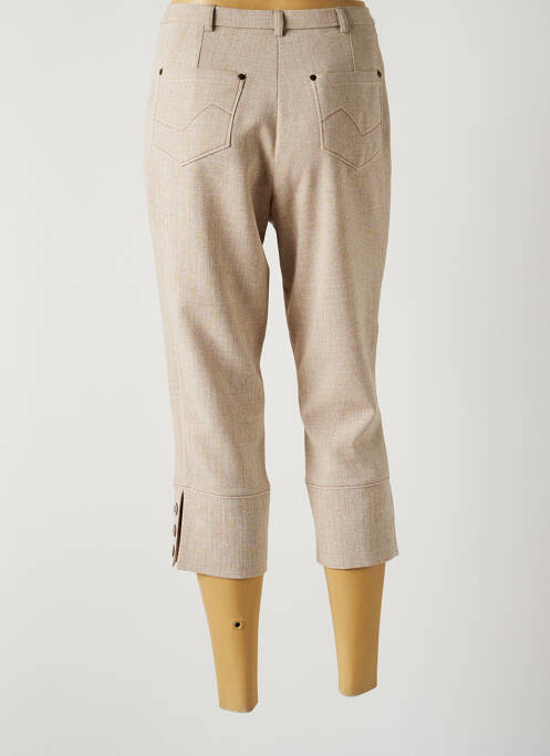 Pantacourt beige FRANCE RIVOIRE femme