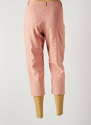 Pantacourt coupe droite taille normale rose MERI & ESCA femme