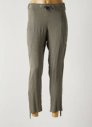 Pantalon 7/8 stretch taille normale gris MERI & ESCA femme