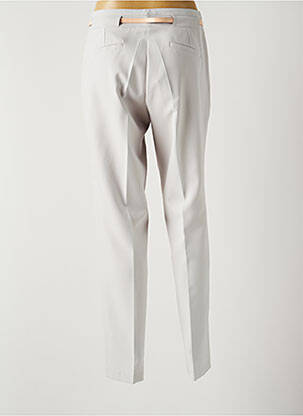 Pantalon chino taille normale taille normale gris FRANCE RIVOIRE femme