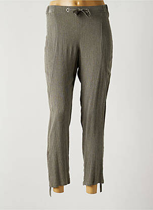 Pantalon 7/8 gris MERI & ESCA pour femme