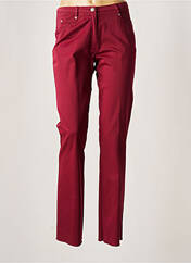 Jeans coupe droite rouge GUY DUBOUIS pour femme seconde vue