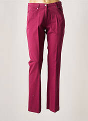 Jeans coupe droite violet GUY DUBOUIS pour femme seconde vue
