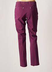 Jeans coupe droite violet GUY DUBOUIS pour femme seconde vue