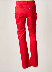 Pantalon droit rouge GREGORY PAT pour femme seconde vue