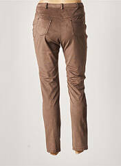 Pantalon slim marron MERI & ESCA pour femme seconde vue