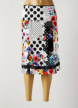Jupe mi-longue taille normale noir MERI & ESCA femme