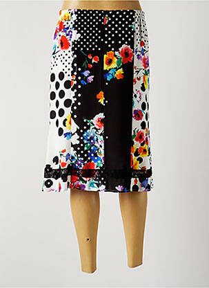 Jupe mi-longue taille normale noir MERI & ESCA femme