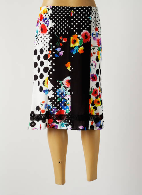 Jupe mi-longue noir MERI & ESCA pour femme