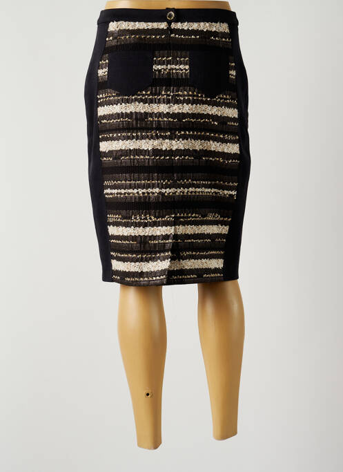 Jupe mi-longue noir MERI & ESCA pour femme